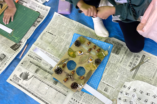 「鑑賞」と「制作」を合わせた授業